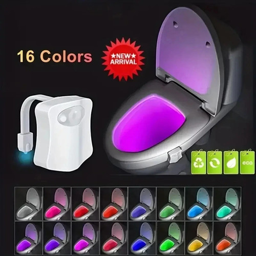 Pcs color led toilet - 8, night