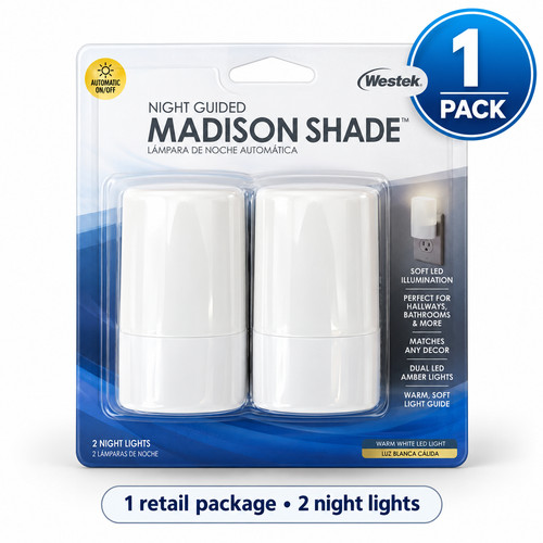 Westek madison shade led night - westek,