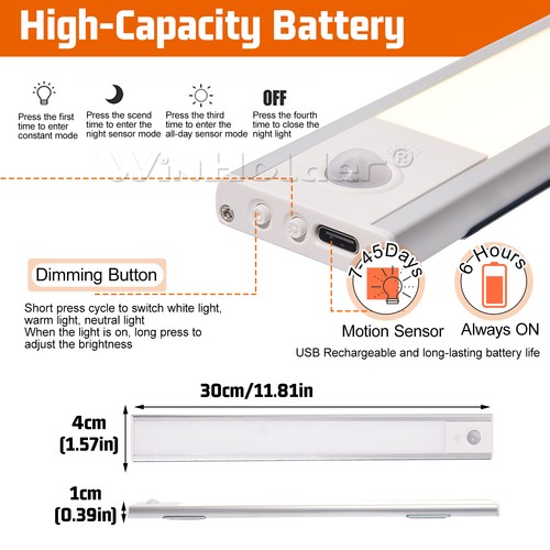 8pack led under - under, cabinet