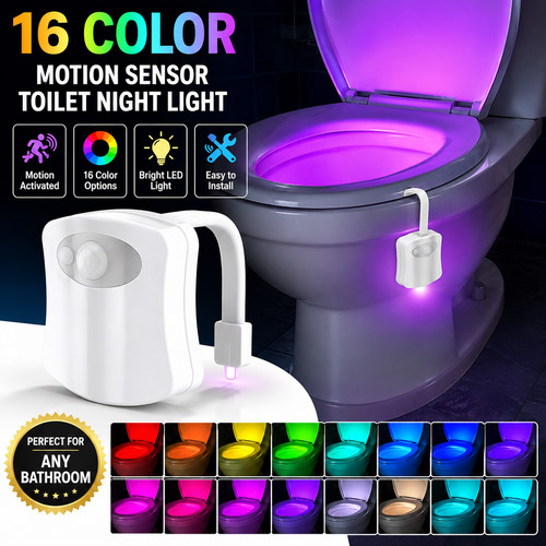 Pcs color led toilet night - color,