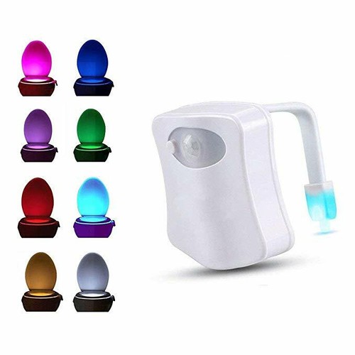 Toilet seat lighting motion - toilet,